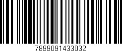 Código de barras (EAN, GTIN, SKU, ISBN): '7899091433032'