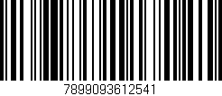 Código de barras (EAN, GTIN, SKU, ISBN): '7899093612541'