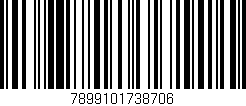 Código de barras (EAN, GTIN, SKU, ISBN): '7899101738706'