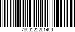 Código de barras (EAN, GTIN, SKU, ISBN): '7899222201493'