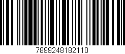 Código de barras (EAN, GTIN, SKU, ISBN): '7899248182110'