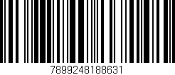 Código de barras (EAN, GTIN, SKU, ISBN): '7899248188631'