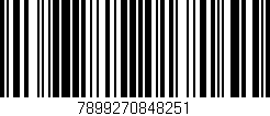 Código de barras (EAN, GTIN, SKU, ISBN): '7899270848251'
