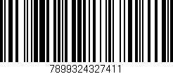 Código de barras (EAN, GTIN, SKU, ISBN): '7899324327411'