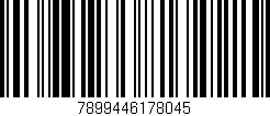 Código de barras (EAN, GTIN, SKU, ISBN): '7899446178045'