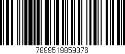 Código de barras (EAN, GTIN, SKU, ISBN): '7899519859376'