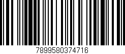 Código de barras (EAN, GTIN, SKU, ISBN): '7899580374716'
