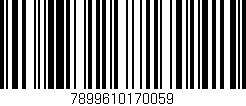Código de barras (EAN, GTIN, SKU, ISBN): '7899610170059'