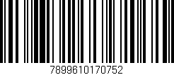 Código de barras (EAN, GTIN, SKU, ISBN): '7899610170752'