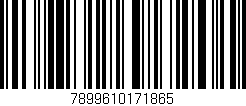 Código de barras (EAN, GTIN, SKU, ISBN): '7899610171865'