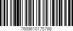 Código de barras (EAN, GTIN, SKU, ISBN): '7899610175788'