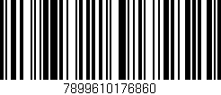 Código de barras (EAN, GTIN, SKU, ISBN): '7899610176860'
