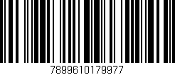 Código de barras (EAN, GTIN, SKU, ISBN): '7899610179977'