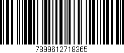 Código de barras (EAN, GTIN, SKU, ISBN): '7899612718365'