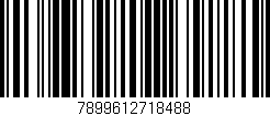 Código de barras (EAN, GTIN, SKU, ISBN): '7899612718488'