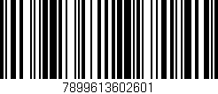 Código de barras (EAN, GTIN, SKU, ISBN): '7899613602601'