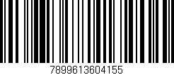 Código de barras (EAN, GTIN, SKU, ISBN): '7899613604155'