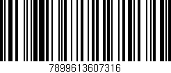Código de barras (EAN, GTIN, SKU, ISBN): '7899613607316'