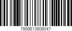Código de barras (EAN, GTIN, SKU, ISBN): '7899613608047'