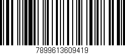 Código de barras (EAN, GTIN, SKU, ISBN): '7899613609419'