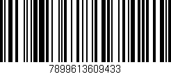 Código de barras (EAN, GTIN, SKU, ISBN): '7899613609433'