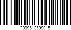 Código de barras (EAN, GTIN, SKU, ISBN): '7899613609815'