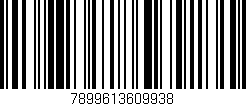 Código de barras (EAN, GTIN, SKU, ISBN): '7899613609938'