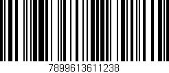 Código de barras (EAN, GTIN, SKU, ISBN): '7899613611238'
