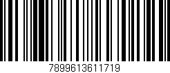 Código de barras (EAN, GTIN, SKU, ISBN): '7899613611719'