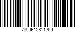 Código de barras (EAN, GTIN, SKU, ISBN): '7899613611788'
