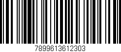 Código de barras (EAN, GTIN, SKU, ISBN): '7899613612303'