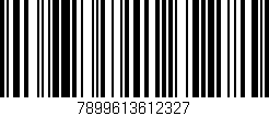 Código de barras (EAN, GTIN, SKU, ISBN): '7899613612327'