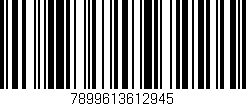 Código de barras (EAN, GTIN, SKU, ISBN): '7899613612945'