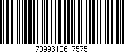 Código de barras (EAN, GTIN, SKU, ISBN): '7899613617575'