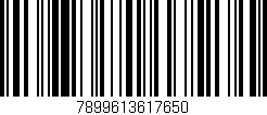 Código de barras (EAN, GTIN, SKU, ISBN): '7899613617650'