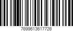 Código de barras (EAN, GTIN, SKU, ISBN): '7899613617728'