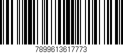 Código de barras (EAN, GTIN, SKU, ISBN): '7899613617773'