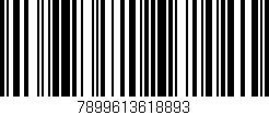 Código de barras (EAN, GTIN, SKU, ISBN): '7899613618893'