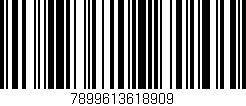 Código de barras (EAN, GTIN, SKU, ISBN): '7899613618909'