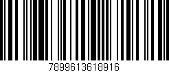 Código de barras (EAN, GTIN, SKU, ISBN): '7899613618916'