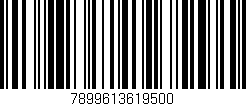 Código de barras (EAN, GTIN, SKU, ISBN): '7899613619500'