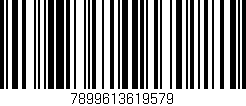Código de barras (EAN, GTIN, SKU, ISBN): '7899613619579'