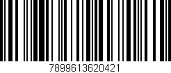 Código de barras (EAN, GTIN, SKU, ISBN): '7899613620421'