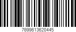Código de barras (EAN, GTIN, SKU, ISBN): '7899613620445'