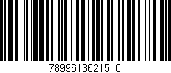 Código de barras (EAN, GTIN, SKU, ISBN): '7899613621510'