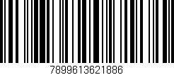 Código de barras (EAN, GTIN, SKU, ISBN): '7899613621886'
