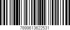 Código de barras (EAN, GTIN, SKU, ISBN): '7899613622531'
