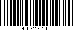 Código de barras (EAN, GTIN, SKU, ISBN): '7899613622807'