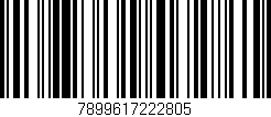 Código de barras (EAN, GTIN, SKU, ISBN): '7899617222805'