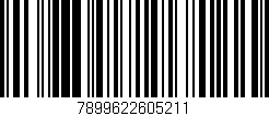 Código de barras (EAN, GTIN, SKU, ISBN): '7899622605211'